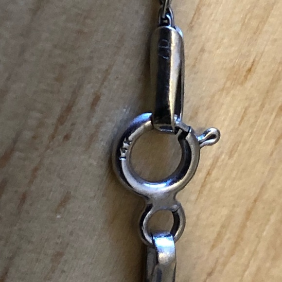 Cluster diamond necklace - Picture 6 of 9